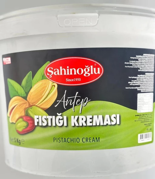 SAHINOGLU 5KG ANTEP FISTIK KREMASI (DUBAİ) ürün görseli 1