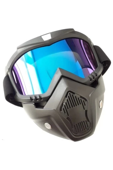 Tex 710 Jet Maske İRİDYUM CAM ürün görseli 1