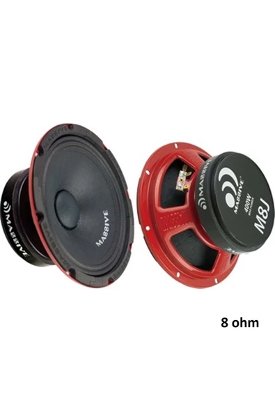 Masiva  Ms-m8j 20cm 8 Ohm Midrange Speaker Ms-m8j ürün görseli 1