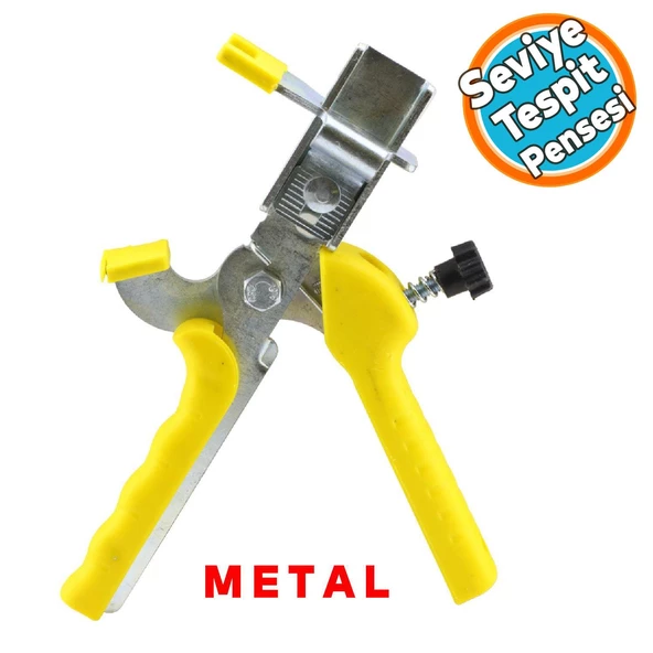 Seviye Tespit Pensesi Artısı Takoz Metal Derz Klipsi Derz Kaması Fayans Yer Döşeme ürün görseli 1