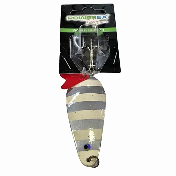 Powerex Mouse Glow 28 gr. 7,5 cm. 5555 Metal Kaşık Sahte Yem Turna Kaşığı Glow ürün görseli 1