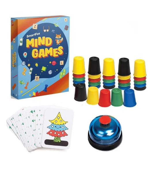 SmartFox Mind Games Bardak Oyunu - Süper Pratik Bardaklar ürün görseli 1