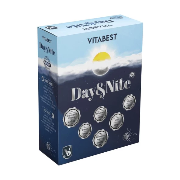 Vitabest Day & Nite 60 Tablet ürün görseli 1