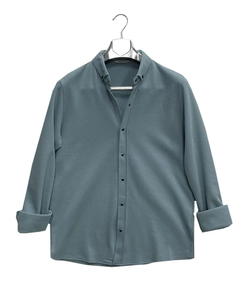 Troy Uzun Kol Slim Fit Erkek Gömlek-6973 ürün görseli 1
