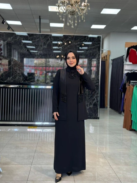 Hürrem Ceket Takım Siyah ürün görseli 1
