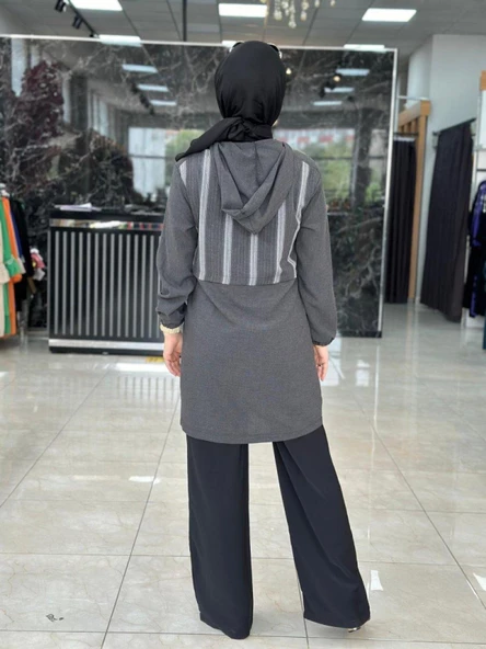 Erva Tunik Antrasit - Resim 3