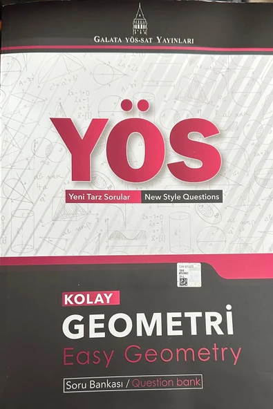 Galata Eğitim YÖS Kolay Geometri Soru Bankası ürün görseli 1