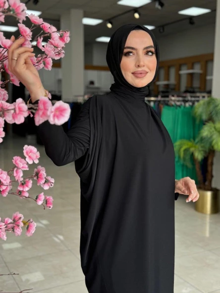 Gala Elbise Siyah - Resim 5