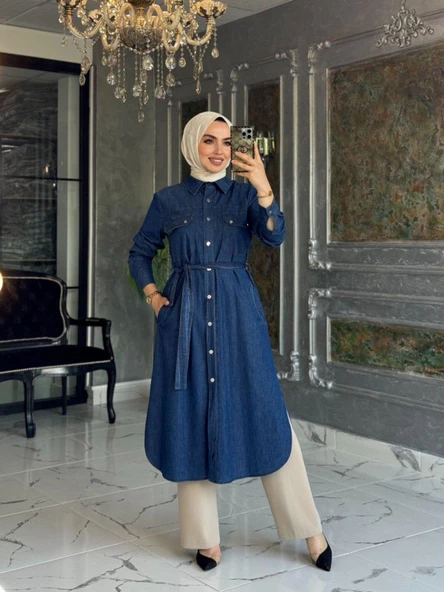 Rana Kot Tunik Koyu - Resim 2