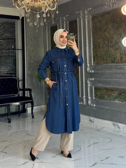 Rana Kot Tunik Koyu ürün görseli 1