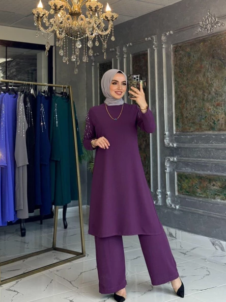 Safir Takım Mürdüm ürün görseli 1