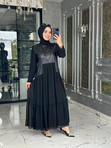Helin Elbise Siyah ürün görseli 1