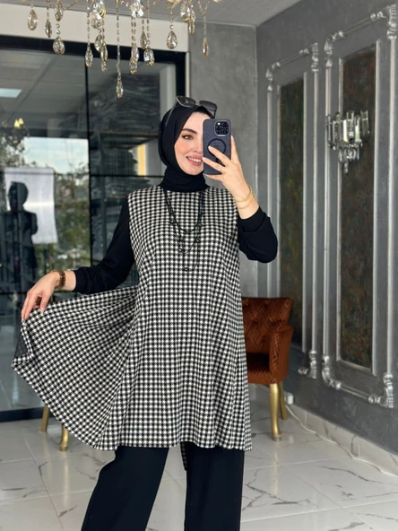 Ilgın Takım Siyah Siyah - Resim 3