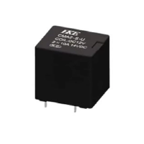 12V DC Coil 2x10A Küp Röle CMA2-S-U ürün görseli 1