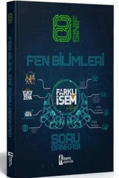 İSEM Yayıncılık 8. Sınıf Farklı Fen Bilimleri Soru Bankası ürün görseli 1