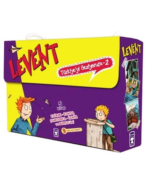 Levent Türkiyeyi Geziyorum 2 (5 Kitap) ürün görseli 1
