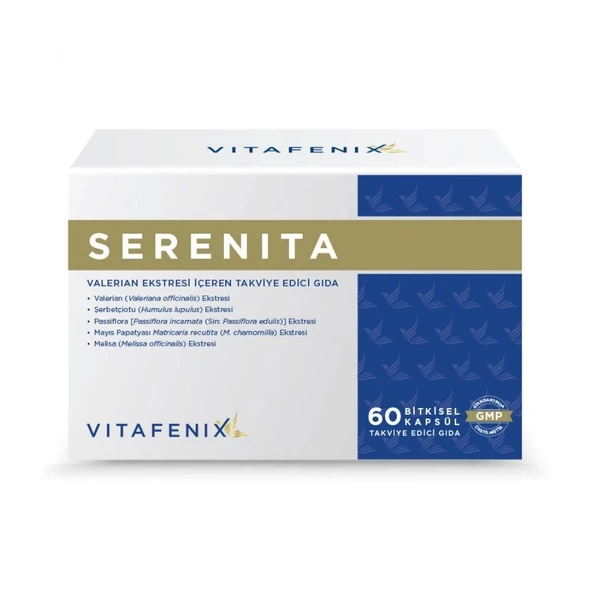 Vitafenix Serenita Valerian Ekstresi 60 Kapsül ürün görseli 1