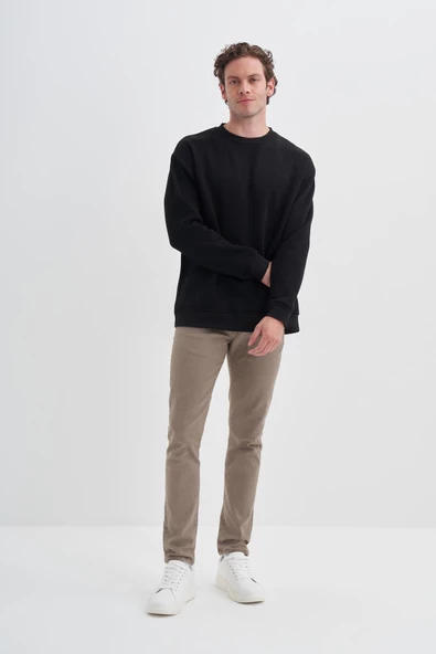 Cazador ERKEK OS CAZ 5229 3 İPLİK SWEAT SIYAH ürün görseli 1