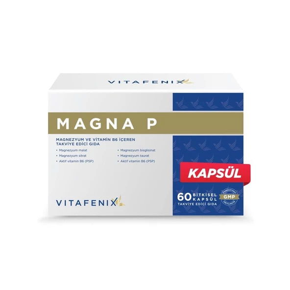 Vitafenix Magna P 60 Bitkisel Kapsül ürün görseli 1
