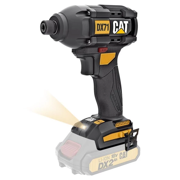 CAT DX71B 18Volt Şarjlı Darbeli Tornavida (Akü Dahil Değildir) ürün görseli 1