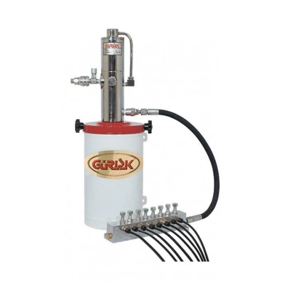 Gürışık 101A-1/5D Havalı Gres Pompası Dağıtıcılı 5 kg. ürün görseli 1