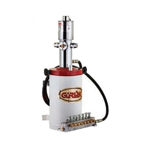 Gürışık 108A-2/5D Havalı Gres Pompası Dağıtıcılı 5 kg. (Dağıtıcılı) ürün görseli 1