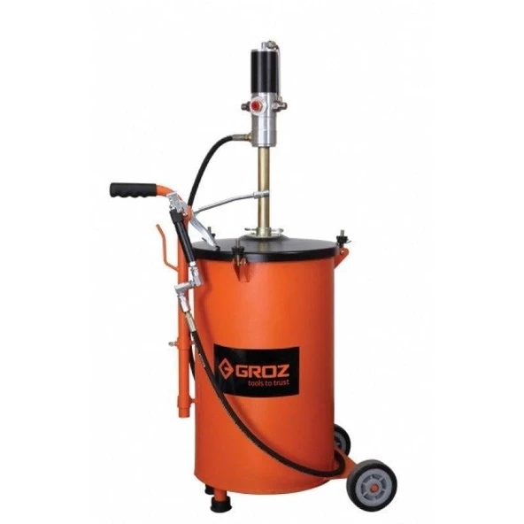 Groz BGRP/50 Havalı Gres Kovası 50 kg. ürün görseli 1