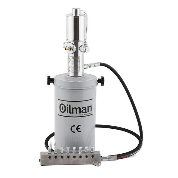 Oilman 808A-2/5D Havalı Gres Pompası Dağıtıcılı 5 kg. ürün görseli 1