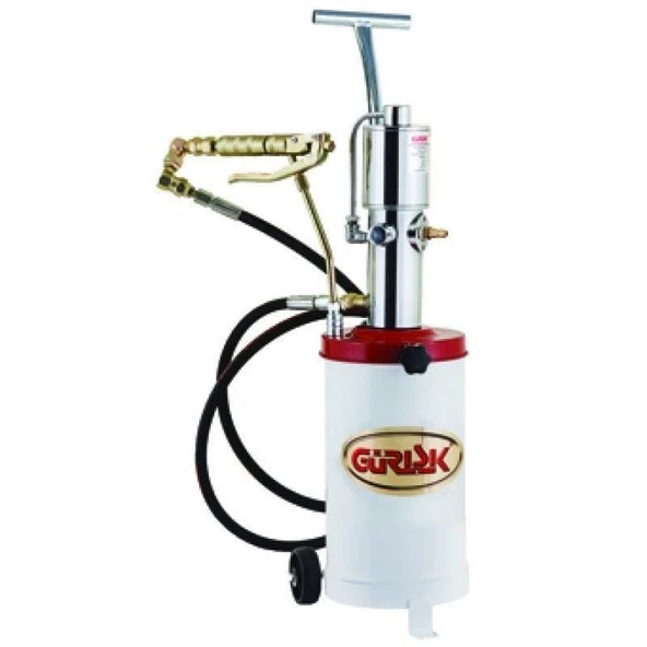 Gürışık 110A-2/5T Havalı Gres Pompası 5 kg. Tabancalı Tekerlekli ürün görseli 1