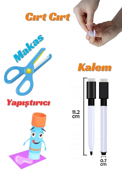3-8 Yaş Dikkat Etkinlik Seti - Resim 5
