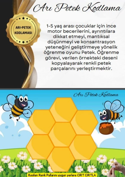 3-8 Yaş Dikkat Etkinlik Seti - Resim 4