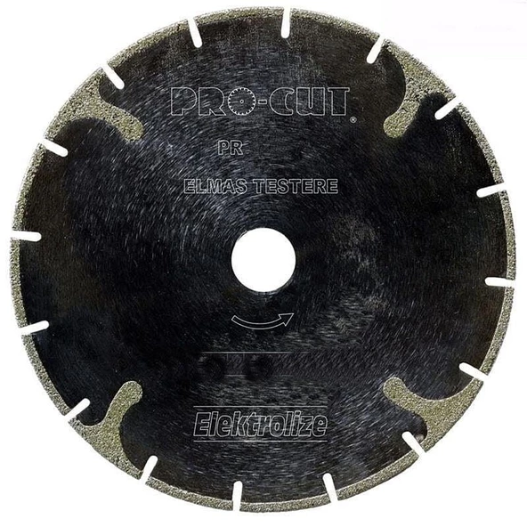 Pro-Cut 230 mm Flanşlı Elektrolize Granit Seramik Mermer Kesme Testeresi ürün görseli 1