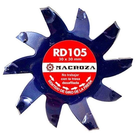 Macroza RD 105 Premium Seri Freze Bıçağı 30x30 mm ürün görseli 1