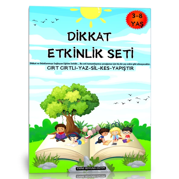 3-8 Yaş Dikkat Etkinlik Seti - Resim 2