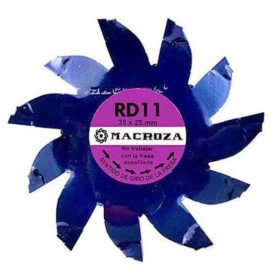 Macroza RD 11 Premium Seri Freze Bıçağı 35x25 mm ürün görseli 1