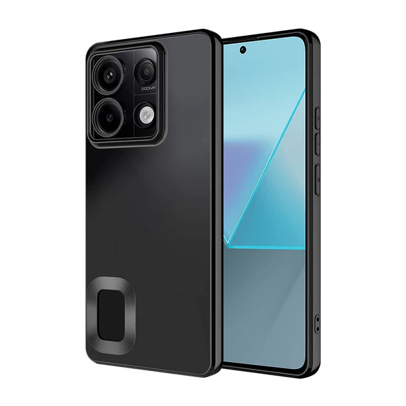 Xiaomi Redmi Note 13 Pro 4G Kılıf Köşeleri Renkli Şeffaf Kamera Korumalı Silikon Luxury Kapak ürün görseli 1