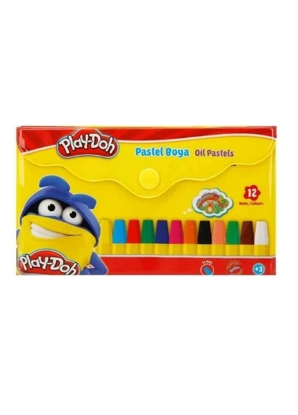 Play Doh Pastel Boya Çantalı 12 Renk ürün görseli 1