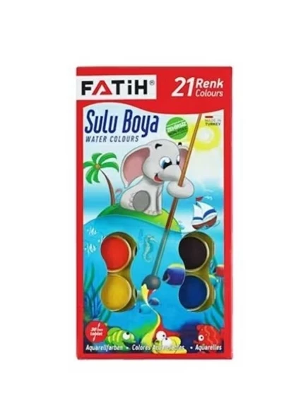 Fatih 21 Renk Kıng Size Suluboya ürün görseli 1