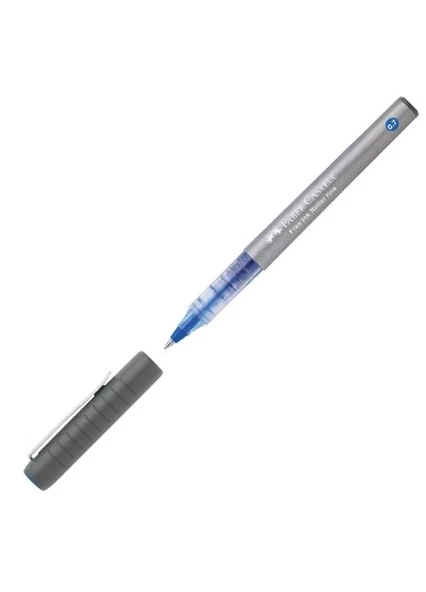 Faber Castell Roller Kalem Free Ink 0.7 Mm Mavi ürün görseli 1