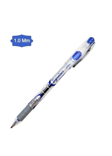 Dosy Sıgnature 1,0Mm Jel Kalem Mavi *10 ürün görseli 1