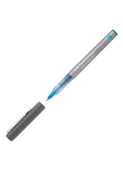 Faber Castell Roller Kalem Ink Needle 0.7 Mm Gök Mavi ürün görseli 1