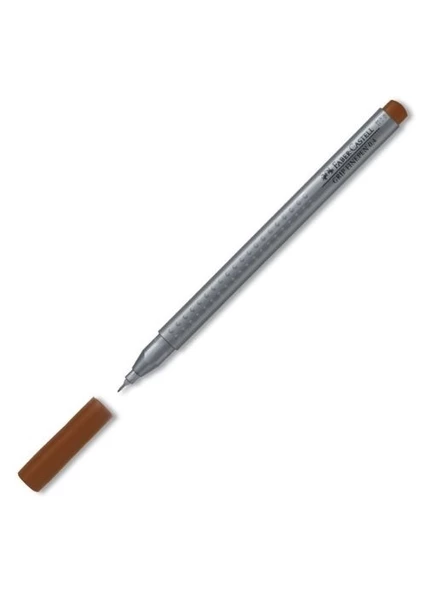Faber Castell Grıp Finepen 0.4 Mm A.kahverengi ürün görseli 1
