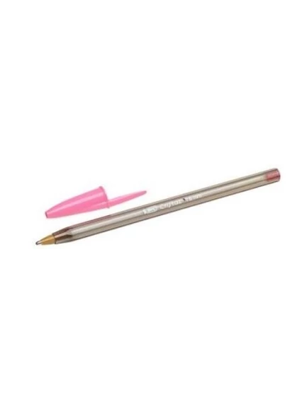Bic Crıstal 16 mm Pembe Tükenmez Kalem ürün görseli 1