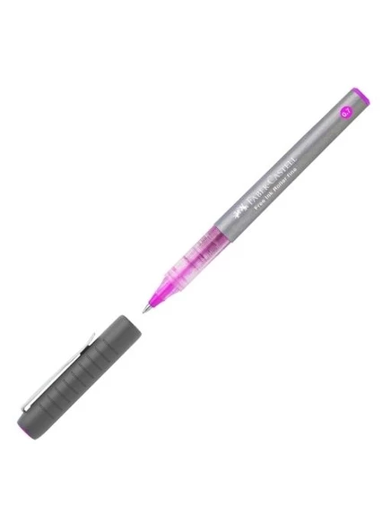 Faber Castell Roller Kalem Ink Needle 0.7 Mm Pembe ürün görseli 1