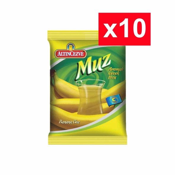 Altıncezve Muz Aromalı İçecek Tozu 250 Gr - 10'LU PAKET ürün görseli 1