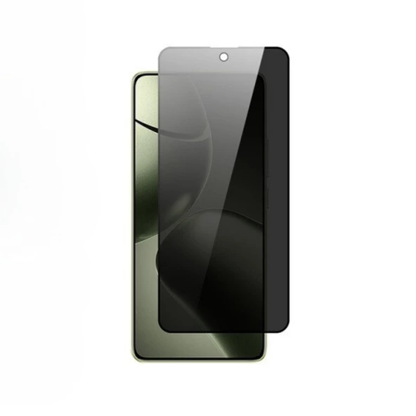 Gpack Xiaomi 14T Ekran Koruyucu Temperli Privacy New 5D Siyah ürün görseli 1