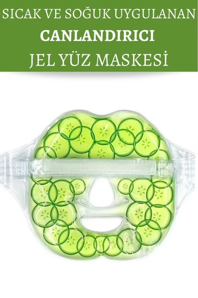 Canlandırıcı Sıcak Soğuk Jel Yüz Maskesi ürün görseli 1