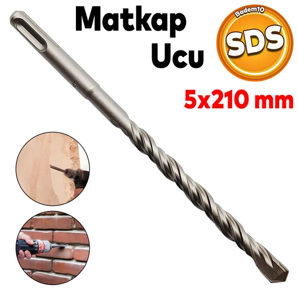 Sds Matkap Ucu Ahşap Açma 5x210 mm ürün görseli 1