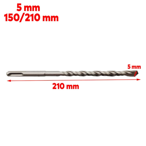 Sds Matkap Ucu Ahşap Açma 5x210 mm - Resim 6