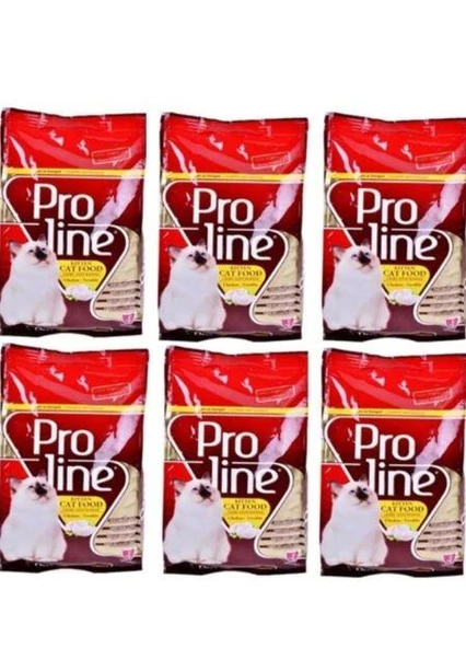 Proline Tavuklu Yavru Kedi Maması 400 Gr X 6 Adet ürün görseli 1